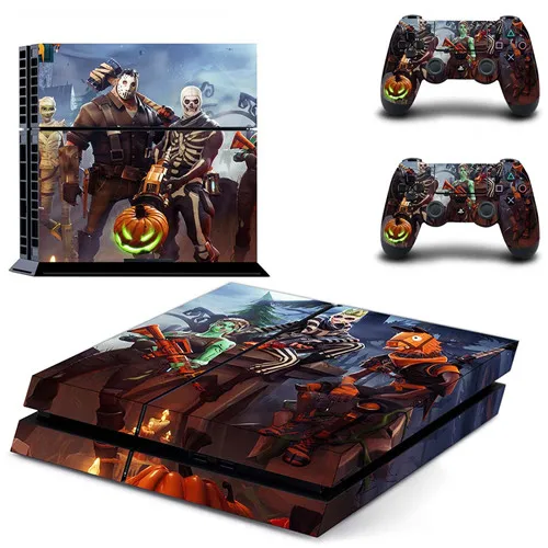 QPTM0389 PS4 игровая консоль и джойстик игровой стикер полное покрытие лицевые панели наклейка для playstation 4 Dualshock 4 наклейка для PS4 виниловая наклейка - Цвет: QPTM0389