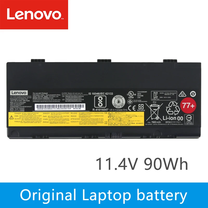 SB10H45078 00NY493 оригинальный аккумулятор для ноутбука Lenovo ThinkPad P50 P51 P52 00NY492 01AV477 SB10H45077 77