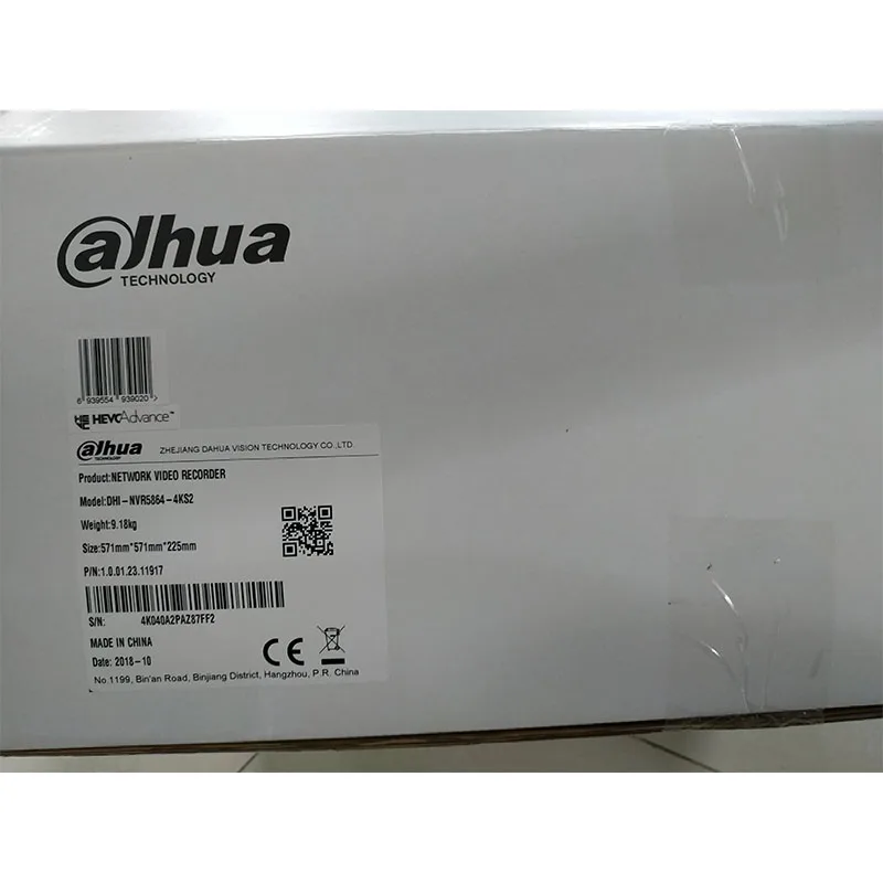 Видеорегистратор Dahua NVR 16CH 32CH 64CH NVR5816-4KS2 NVR5832-4KS2 2U 4K & H.265 наружная Тепловая карта