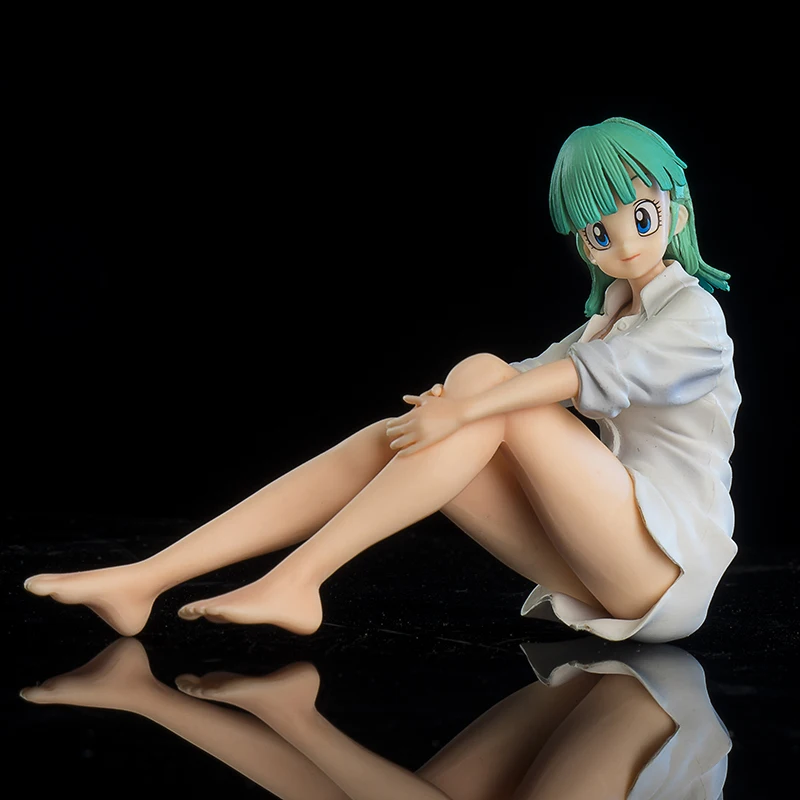 

Dragon Ball Bulma Birthday Gifts Action Figure Ornament Model Toys Anime Sexy Girl Bulma Doll Figurine for Fans Ornament Gift