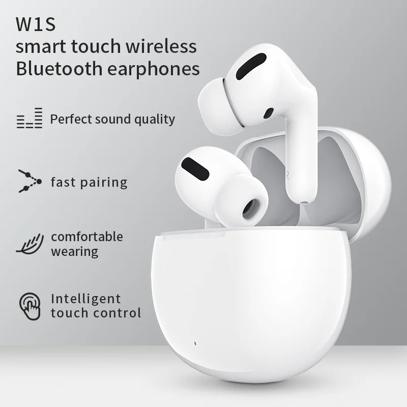 

Модные стереонаушники TWS, беспроводные наушники Bluetooth, беспроводные наушники-вкладыши, гарнитура для музыки, спорта и игр, 4 часа