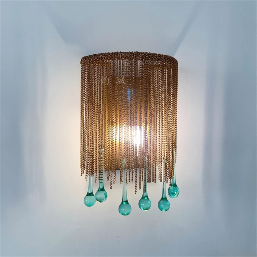 Американские Настенные светильники в стиле ретро современные роскошные