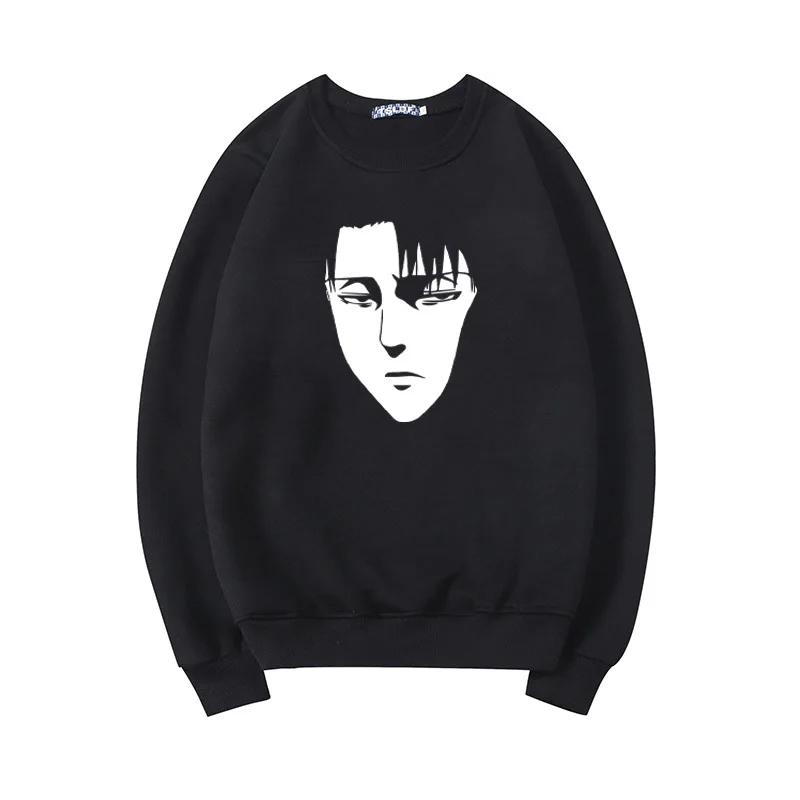 

Anime Attack on Titan Hoodies Cool Funny Manga Graphic Hooded Sweatshirt Men's Long Sleeve Clothing Casual Spring Autumn Tops