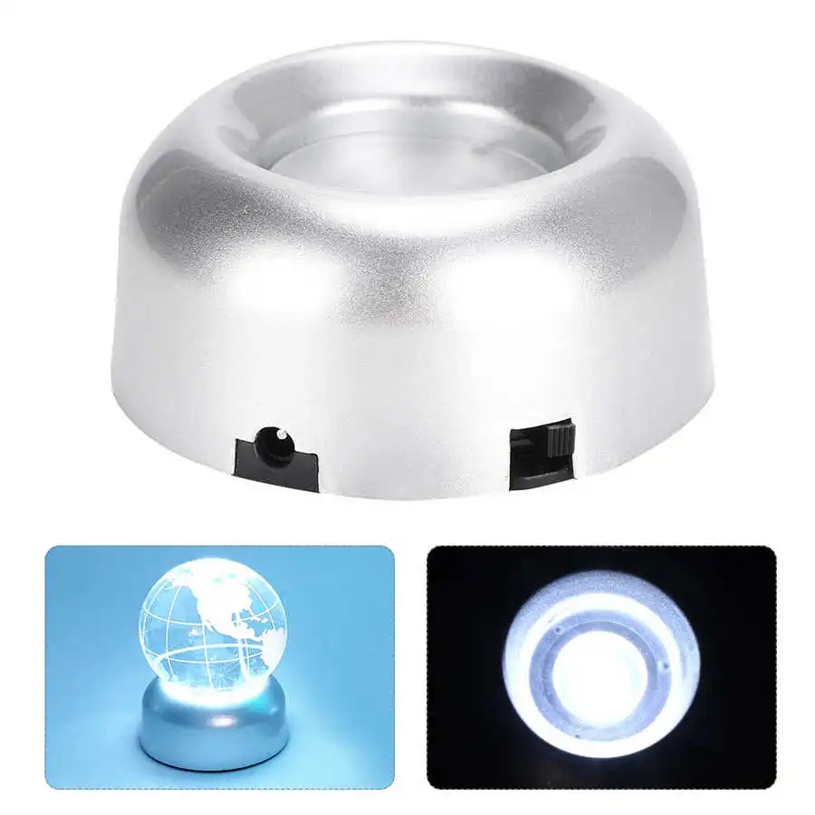 Светодиодный светильник с белым кристаллом Электрический лазерный