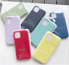 Оригинальный чехол с жидкостью для iPhone SE 2020 11 12 Pro X XR XS, чехол для iPhone 12 Pro Max 7 6 8 6S Plus, полное покрытие с коробкой