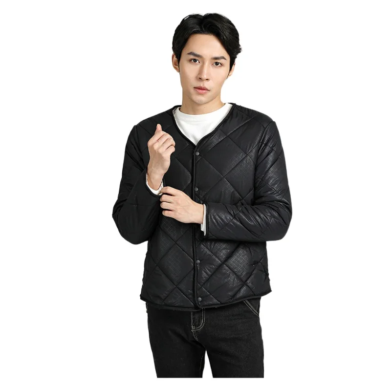 2021 New Hot  Men's Fashion Coat ， Solid Winter Cotton Coat ，winter Coat Jacket Man ，Casual  Winter Coat Men Brand