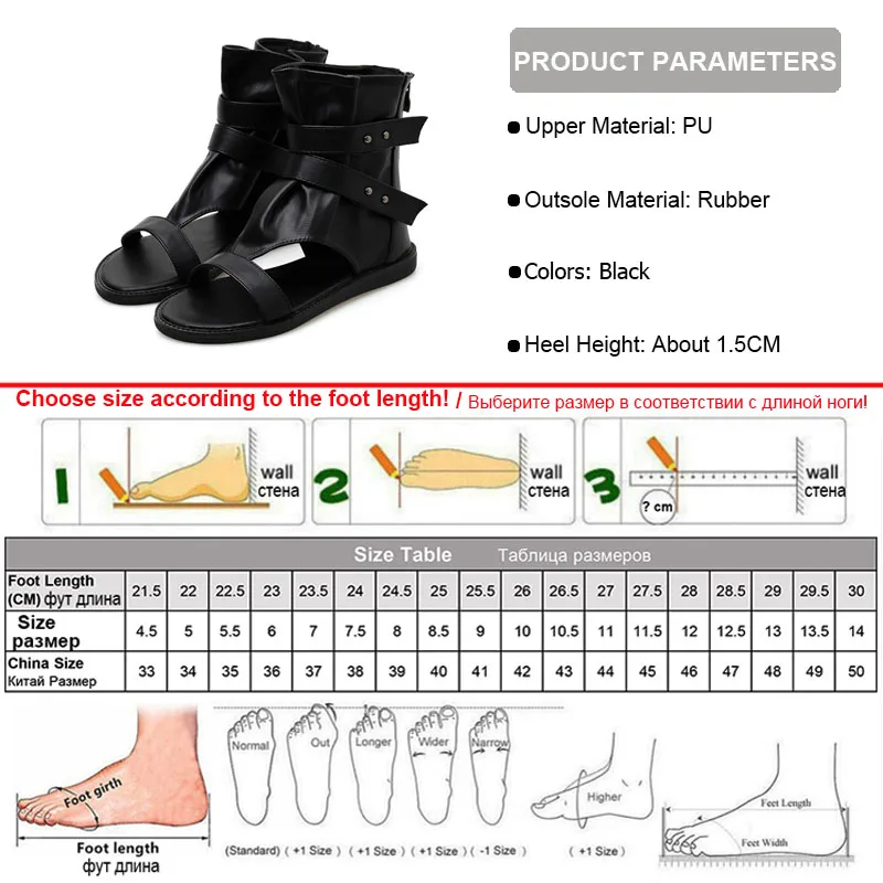 Женские римские сандалии Phoentin с открытым носком новая модель 2020 года плоская