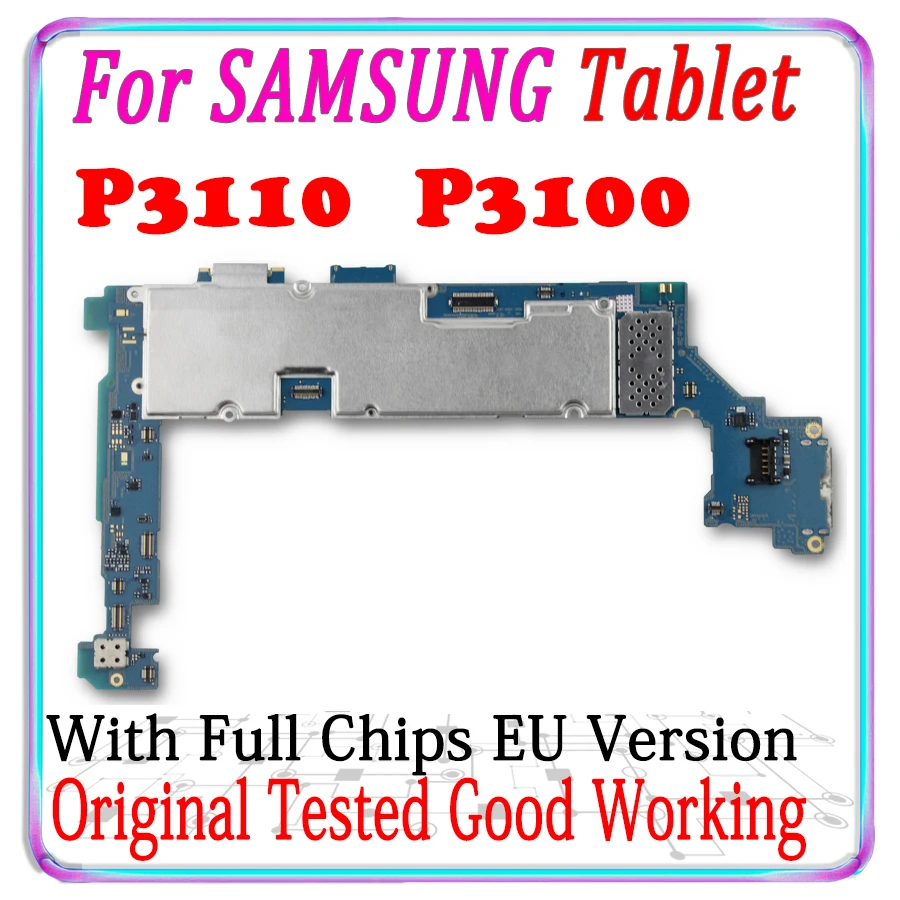 Материнская плата разблокированная для Samsung Galaxy Tab 2 7 0 P3100 P3110 | Мобильные телефоны