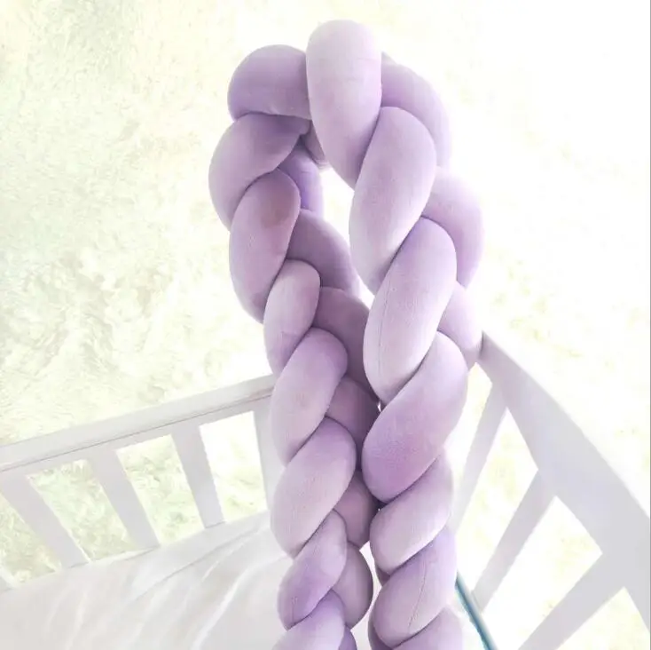 Бампер для детской кроватки 1 м/3 м детская подушка с узлом бамперы бампер