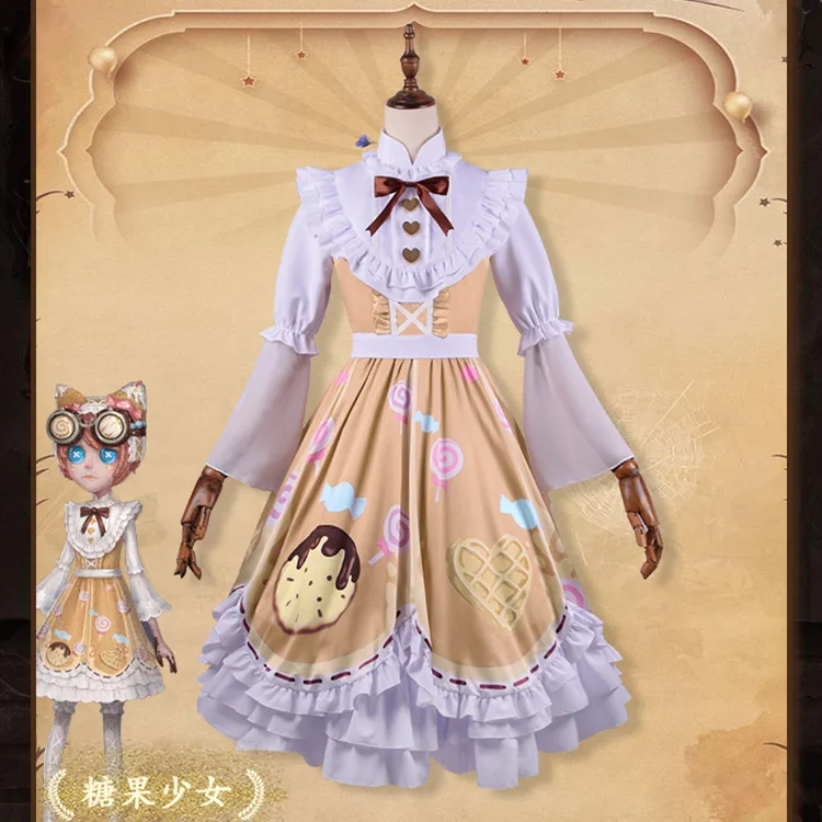 

Hot Game Identity V Machinist Tracy Reznik Cosplay Costume New Skin Candy Girl Lolita Dress Daily Suits Halloween Party Costumes