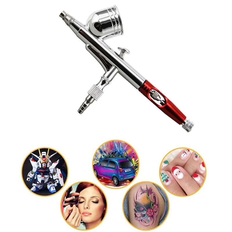 Аэрограф Двойного Действия гравитационная подача 0 3 мм насадка распылитель для