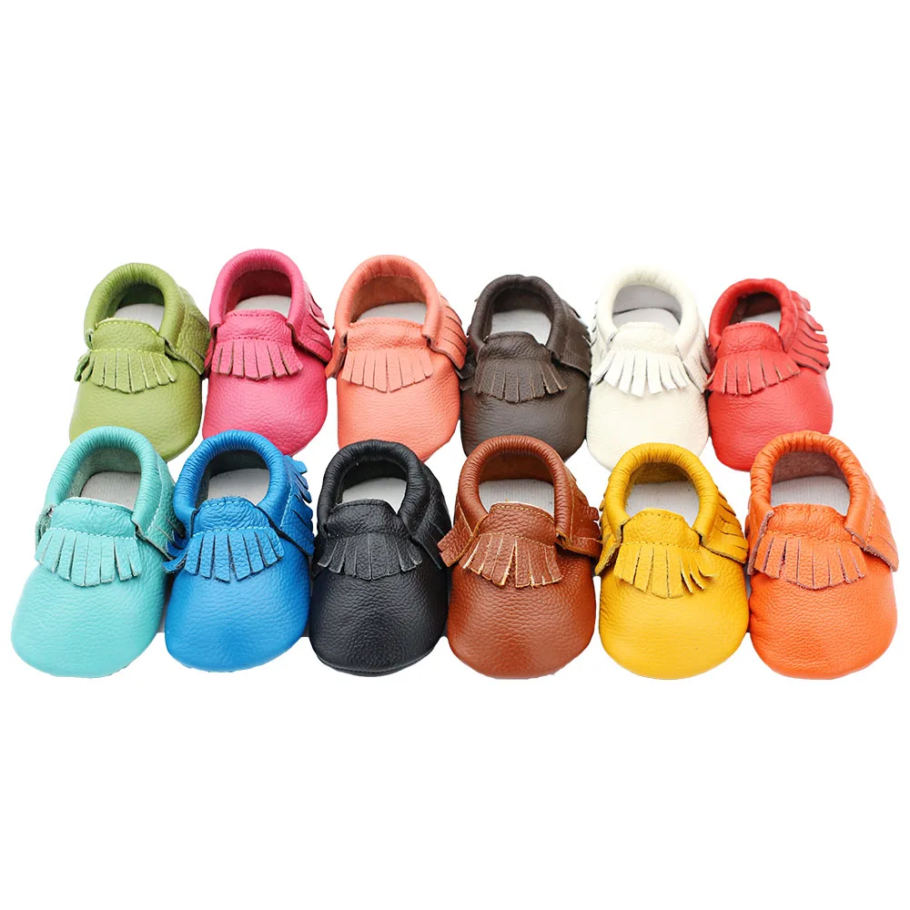 Baby Leather Casual Crib Shoes For First Steps For Toddlers Girl Boys Newborn Infant Educational Walkers kids Children Sneakers images - 6