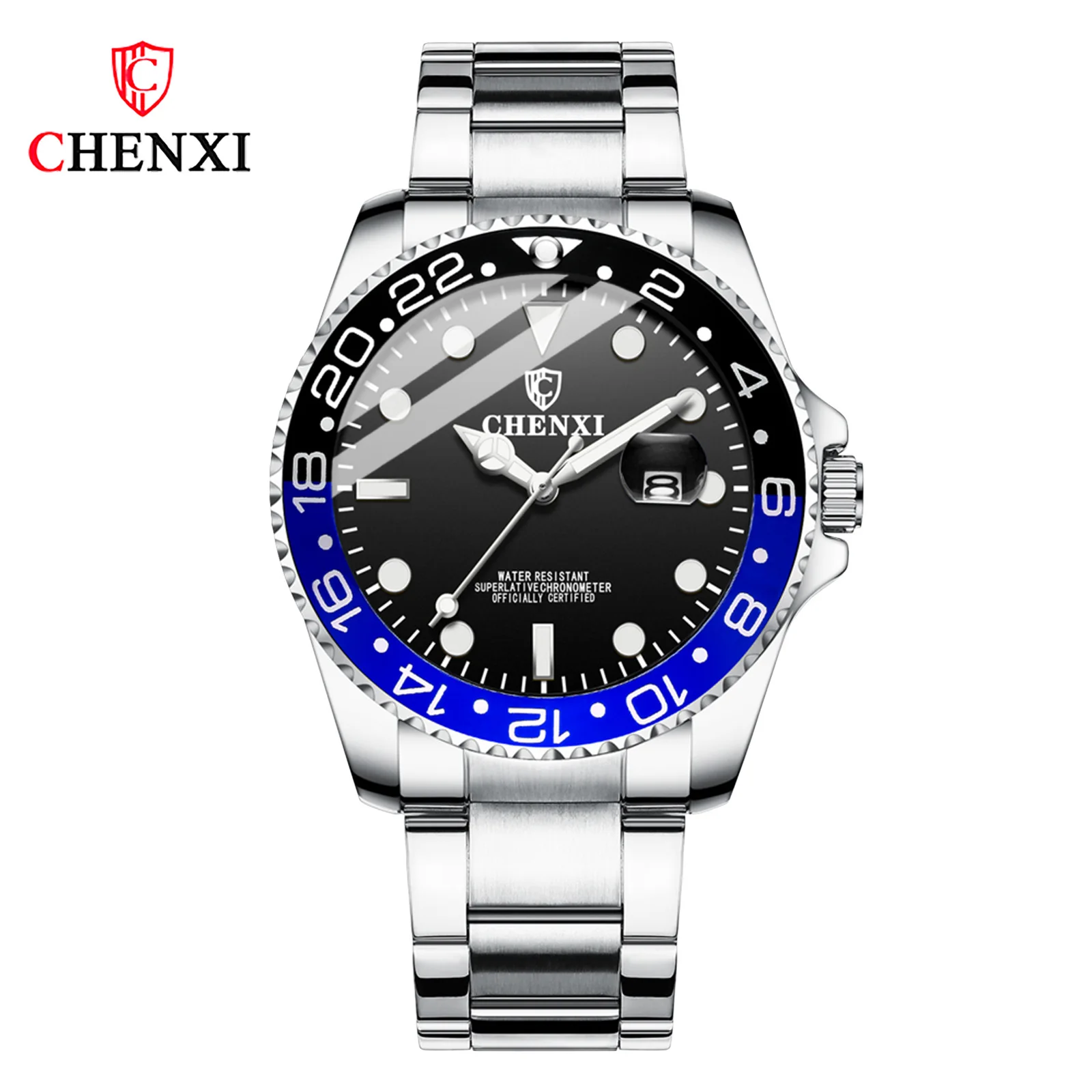 

Green water ghost watch women's non-mechanical watch morning couple watch wholesale waterproof fashion night light men's watch