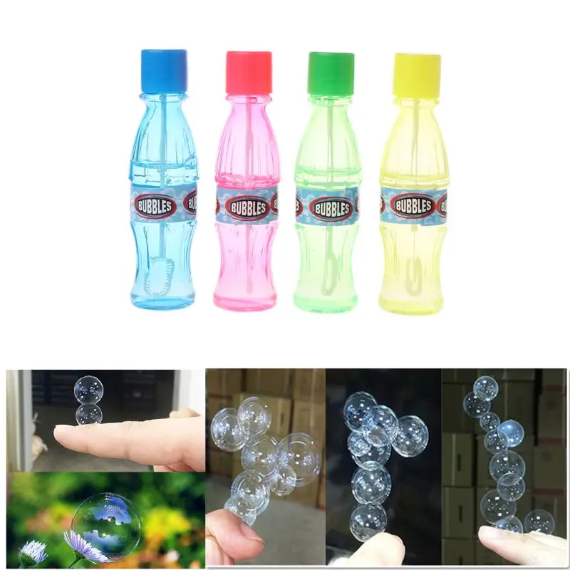 

Super Super Magic Bubble Soap Cola Bottles Won't Burst Bubbles Blower Magic Toy Wedding Birthday Party Favors Bubbles Maker Kids