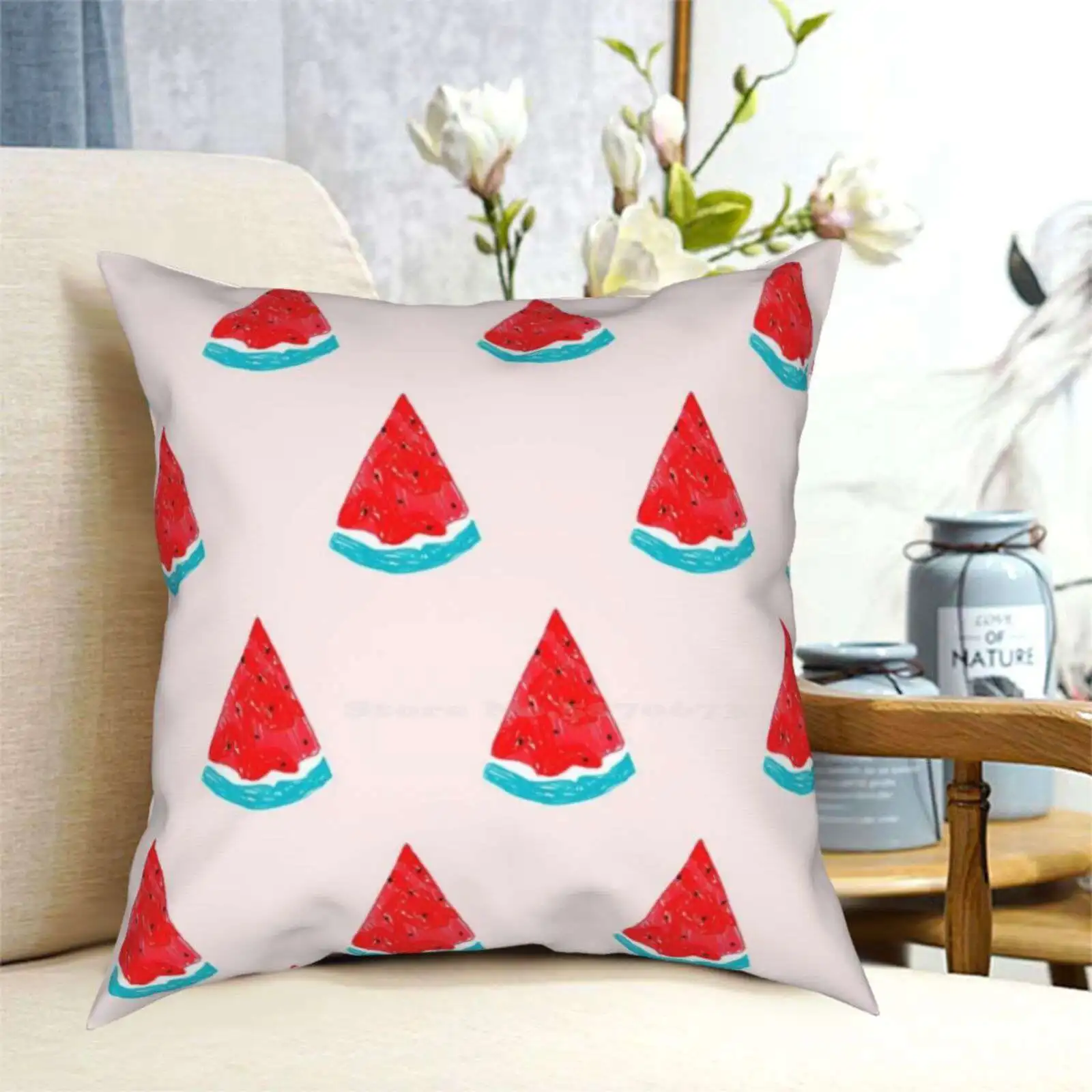 Красная бархатная Подушка Irene с красным ароматом наволочка для подушки красная