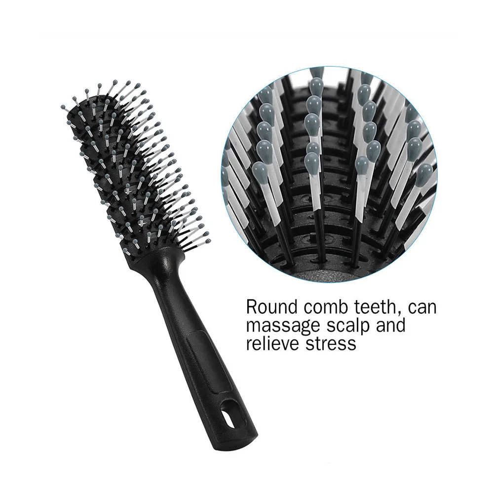 Для мужчин салонная щетка для волос Портативный дома успокаивающий Спальня