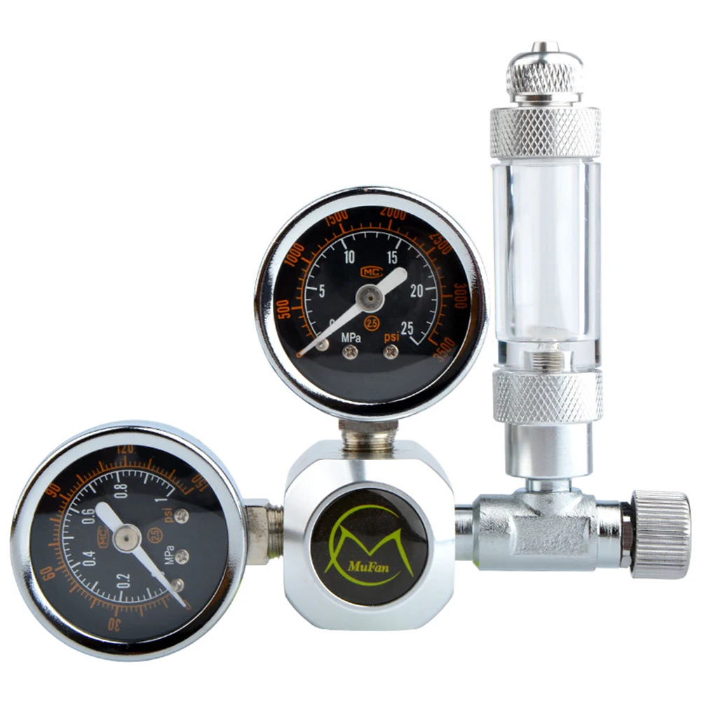 DIY Аквариум CO2 регулятор Магнитный комплект соленоида обратный клапан аквариум