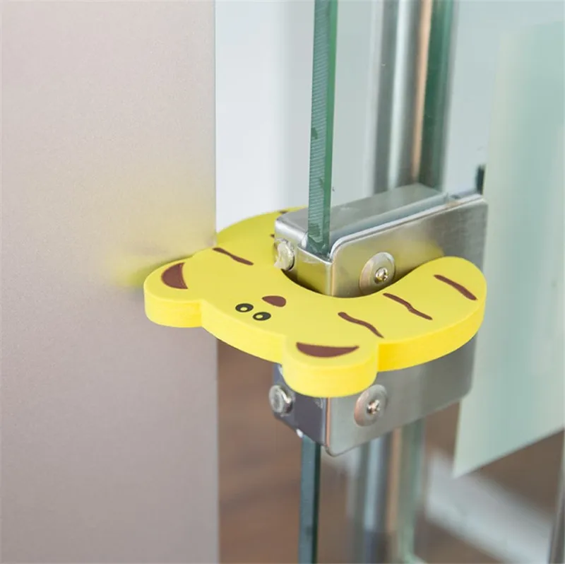 Заглушка для дверей с милыми животными безопасности детей защита забота о