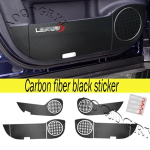New Carbon Fiber Sticker Door Anti Kick Pad Protective Trim cover For Lexus RX200T 450H 2016-2019 Car Accessories
