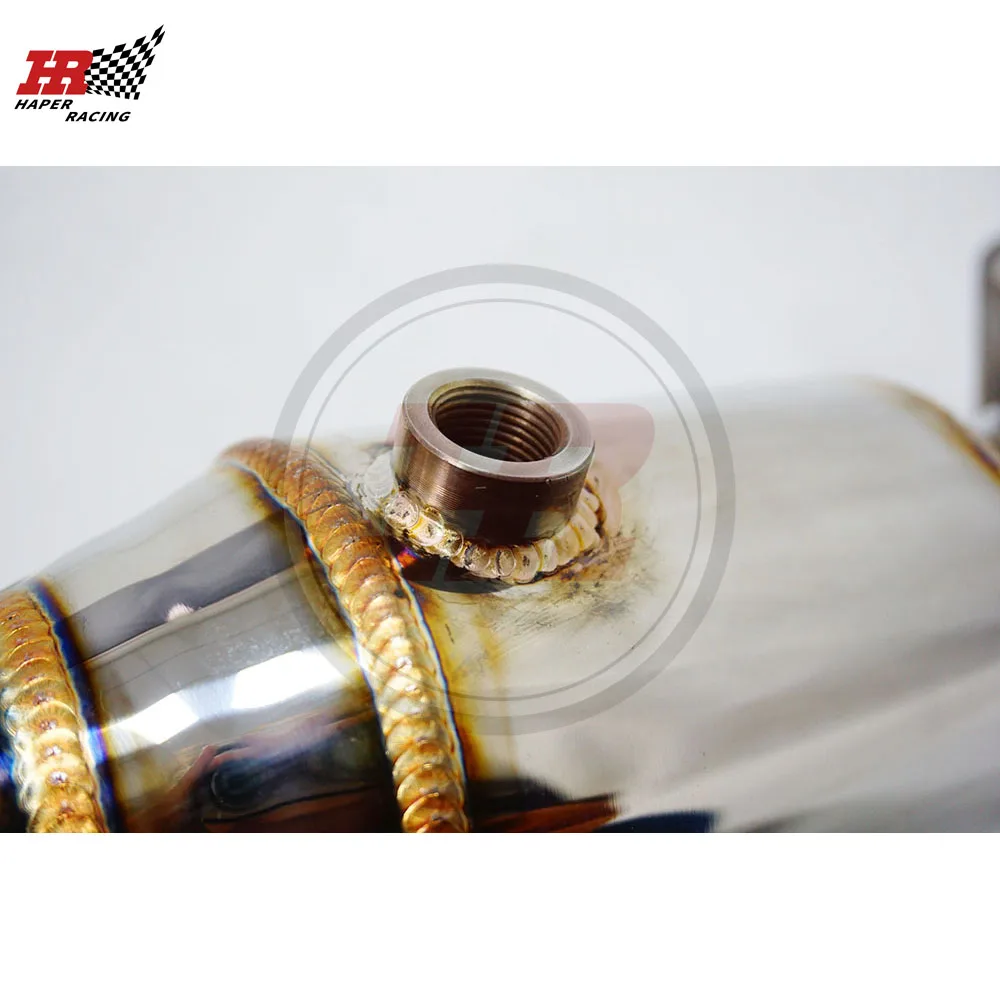 HAPER RACING 2 5 ''выхлопная труба из нержавеющей стали с высоким потоком для S4 S65 A6 A7 A8