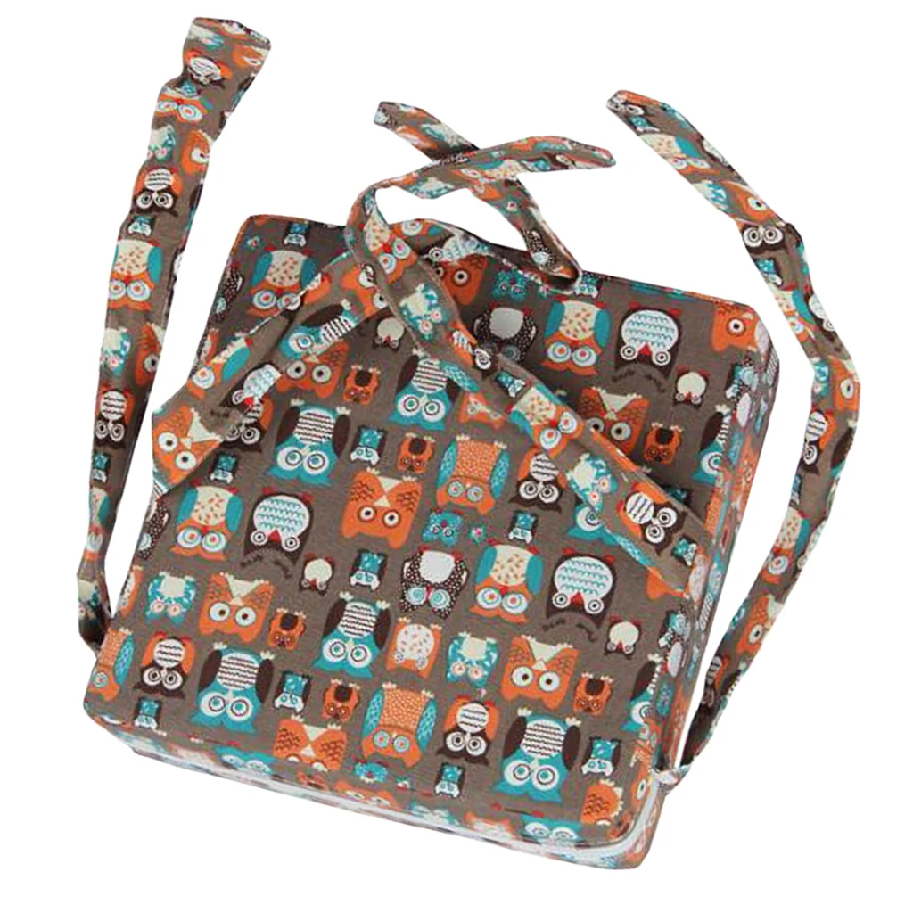 Детская регулируемая съемная губка Кожаная подушка для стула обеденный стул