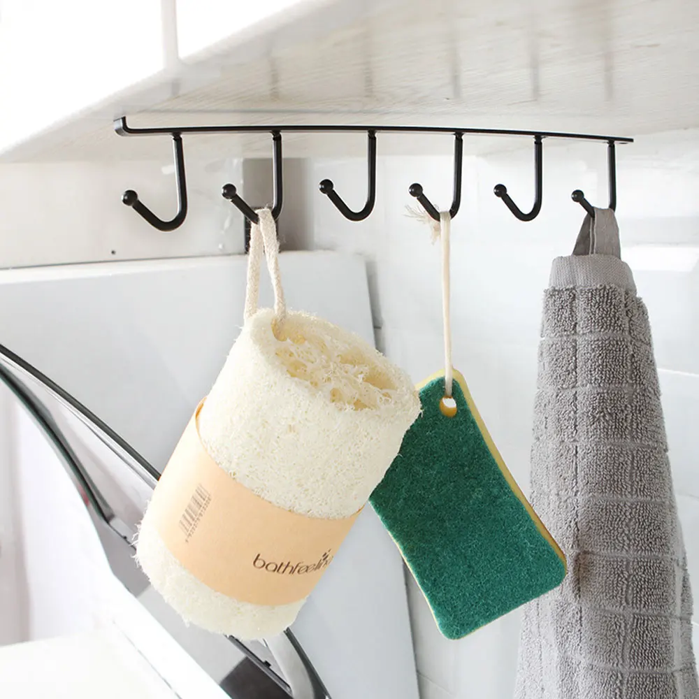 Полка для хранения кухни домашний бесшовный кухонный Органайзер без гвоздей