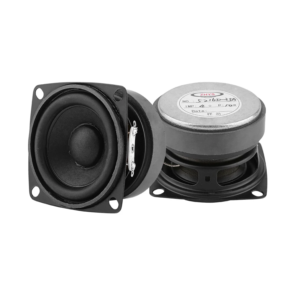 AIYIMA 2 шт. Портативный Динамик 4Ohm 15W полный спектр аудио Колонка Динамик s DIY Bluetooth WI-FI громкий Динамик для дома звуковой Театр