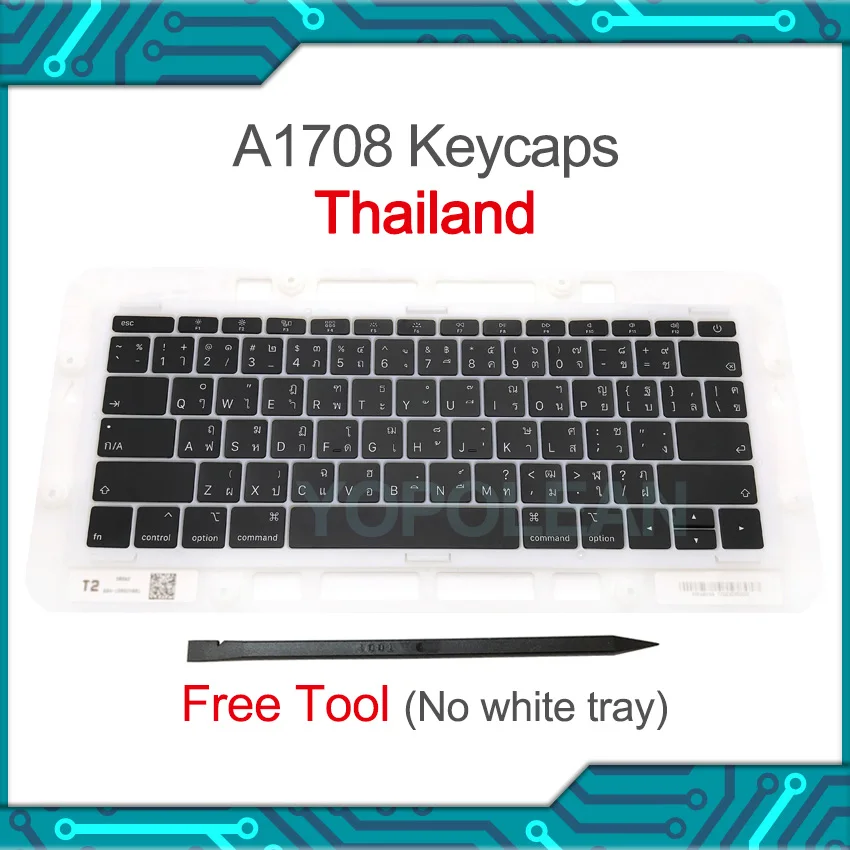 

Новый тайские клавиатура клавишный колпачок для Macbook Pro Retina 13 "A1708 2016 2017