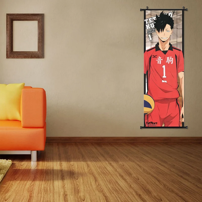 

Anime Haikyuu!! Poster Wall Scroll Painting Anime Manga Decorative Pictures For Bedrooms