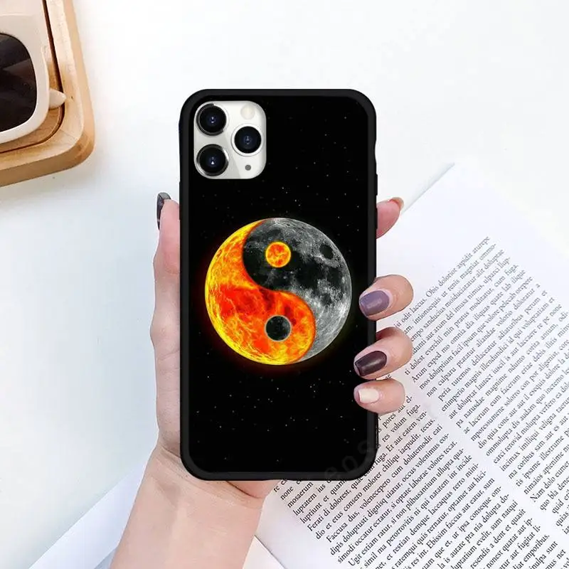 

Eight Diagrams Taiji Yin Yang Phone Case for iPhone 11 12 pro XS MAX 8 7 6 6S Plus X 5S SE 2020 XR Luxury brand