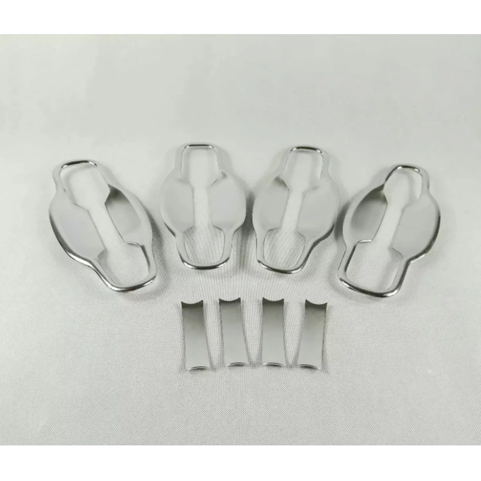 Fit For Toyota Land Cruiser V8 200 LC200 2016 Car Door Handle Bowl Cover Sticker Trim ABS Chrome Decoration Protector Accessorie |