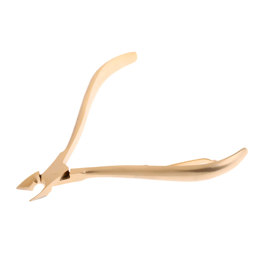 

High Quality Gold Salon Home Manicure Pedicure Finger Toe Cuticle Trimmer