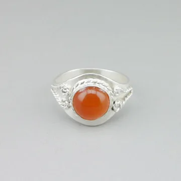 100% 999 pure silver original handmade silver ring for women