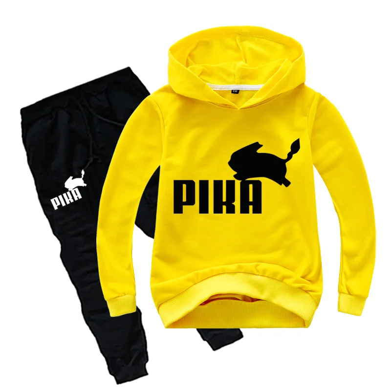 Детский костюм из свитшота и брюк с принтом кролика Детская летняя спортивная