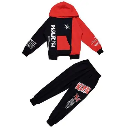 Fashion Children Clothing Sets Cotton Sport Suit For Boys Clothes Kids Spring Autumn Casual Tracksuit Hip Hop Costumes |