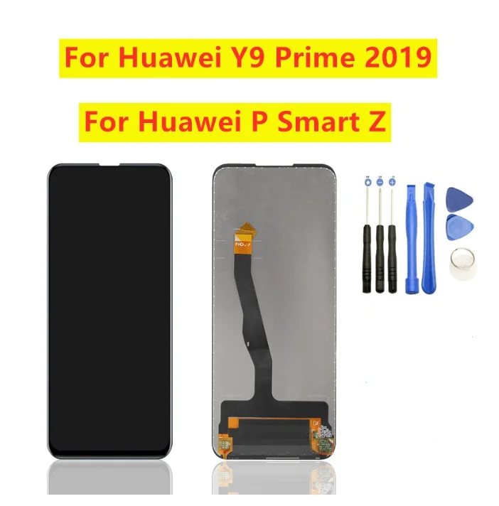 6 59 &quotдля huawei Y9 Prime 2019 ЖК дисплей сенсорный экран дигитайзер сборка для Huawei P Smart Z STK