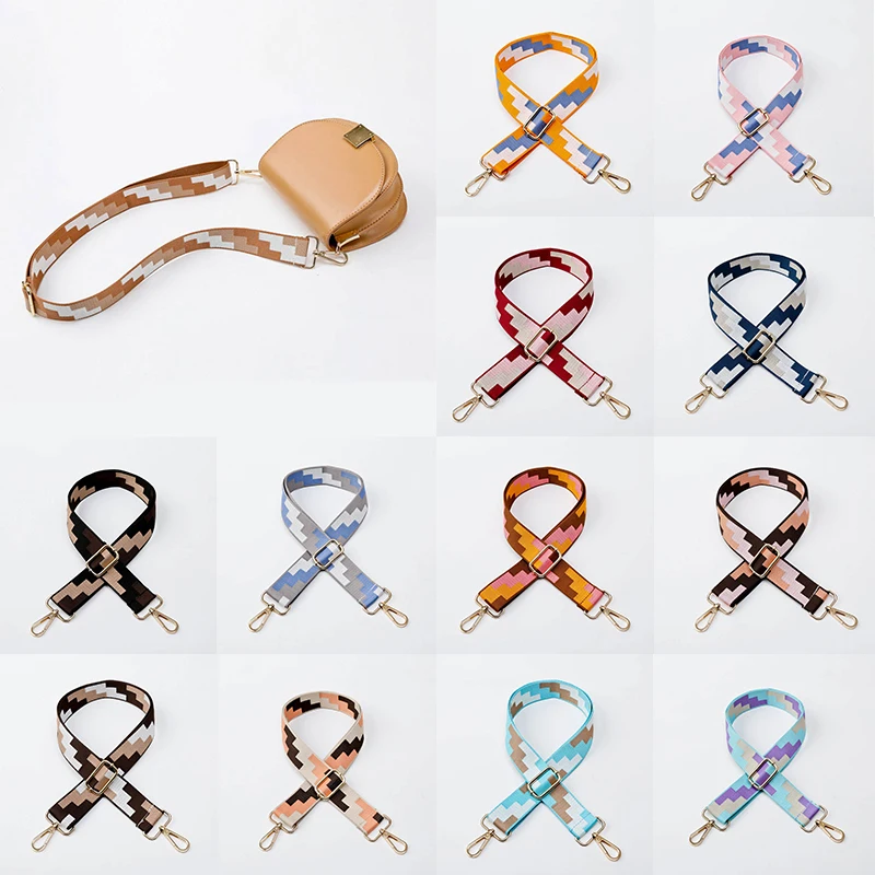 Женские съемные сумки на ремне регулируемые ремешки цветные ручках аксессуары