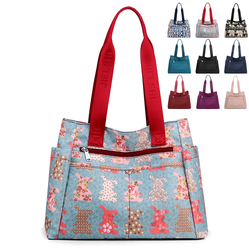 

New Designer Female Top handle bag Women's Shoulder Bag Handbags Nylon Tote Bags High Quality Shopping Elegant Mommy Travel bag