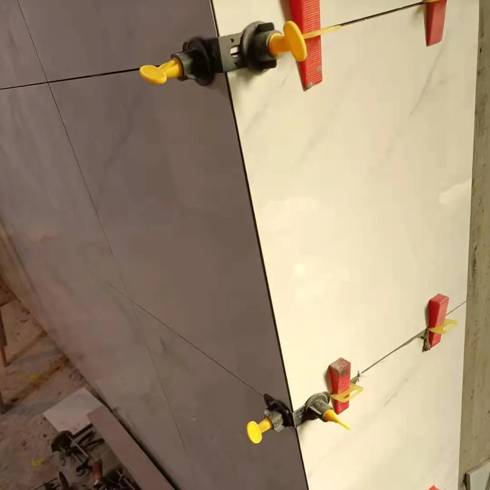 50 шт. плитка Системы уравнитель + 25 Мужской Угол выравнивания Клин пол стены