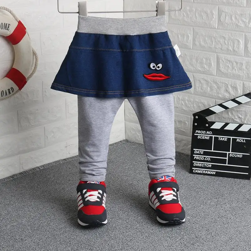 Новинка 2020 года Брюки-карандаш для маленьких девочек Детские весенне-осенние