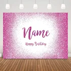 Фиолетовый Блестящий Фон для фотосъемки, фон для вечеринки в честь Дня Рождения, фотосъемка, фиолетово-белый фон сделай сам для дня рождения, блестящие точки