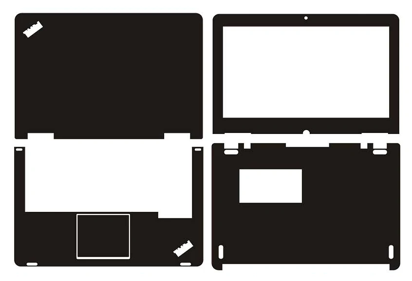 Наклейка для ноутбука KH из углеродного волокна и кожи защитный чехол Lenovo Thinkpad S1