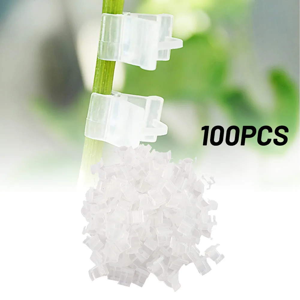 

100pcs Grafting Clips Garden Vegetable Fruits Vine Bushes Watermelon Generation Grafting Clip Inarching For 2.2-4.5mmSeedling
