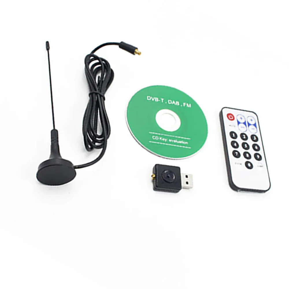 10 комплектов USB цифровой DVB-T SDR FM R820T HDTV приемник с удаленной антенна контроллера |
