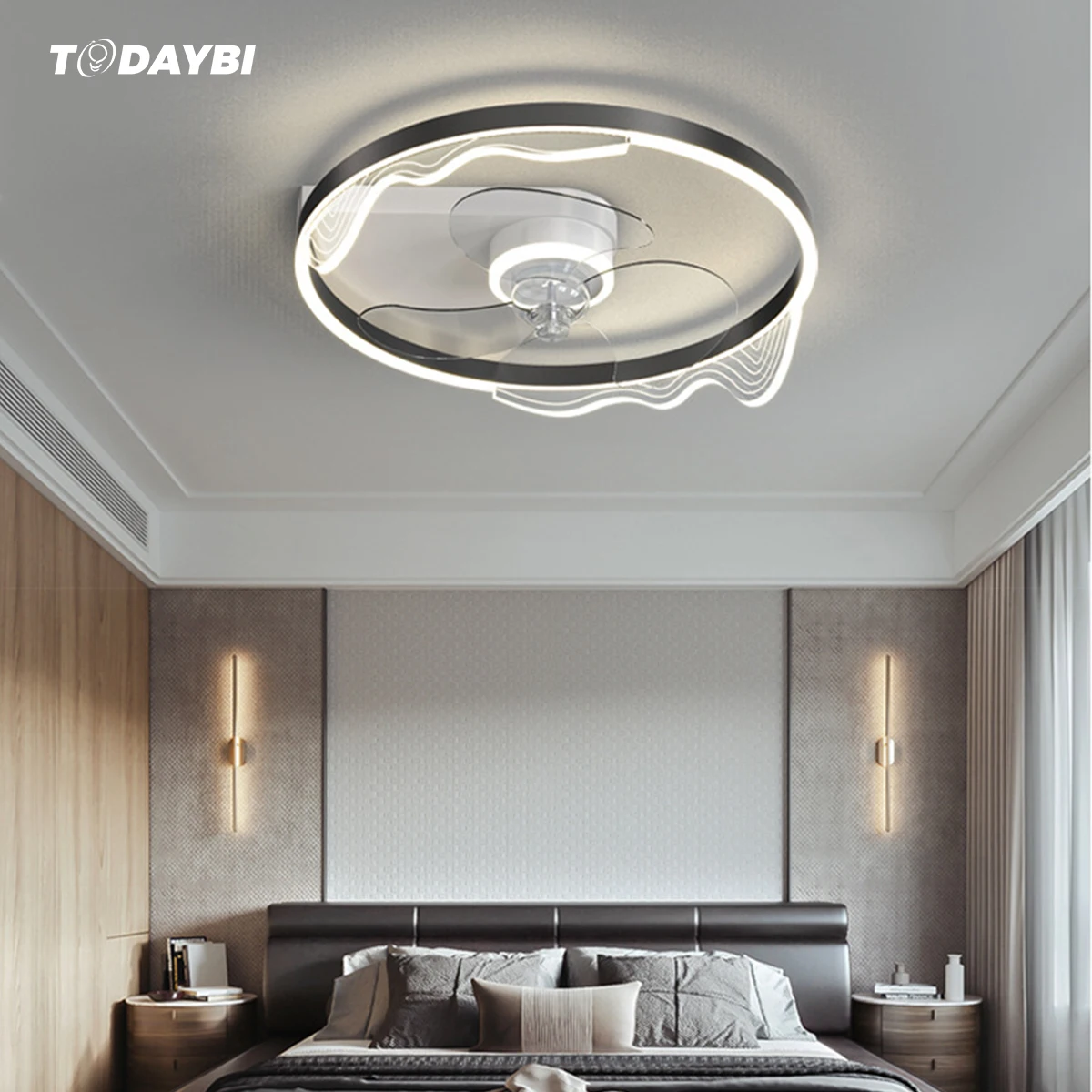 Потолочный светильник с вентиляторами люстра для гостиной спальни Декор дома