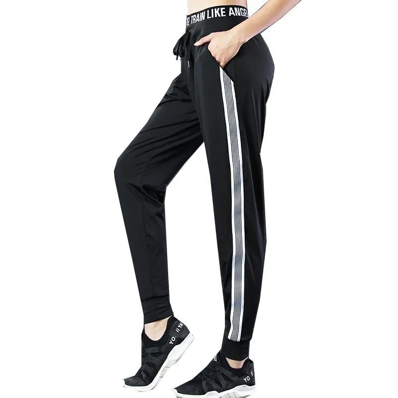 Voobuyla осенние леггинсы для фитнеса женщин бега брюки спортивные эластичные йоги