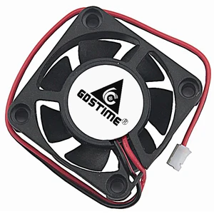 10 шт.партия, бесщеточные вентиляторы Gdstime DC 5 В 2P 40 мм 40x40x10 мм 4010s