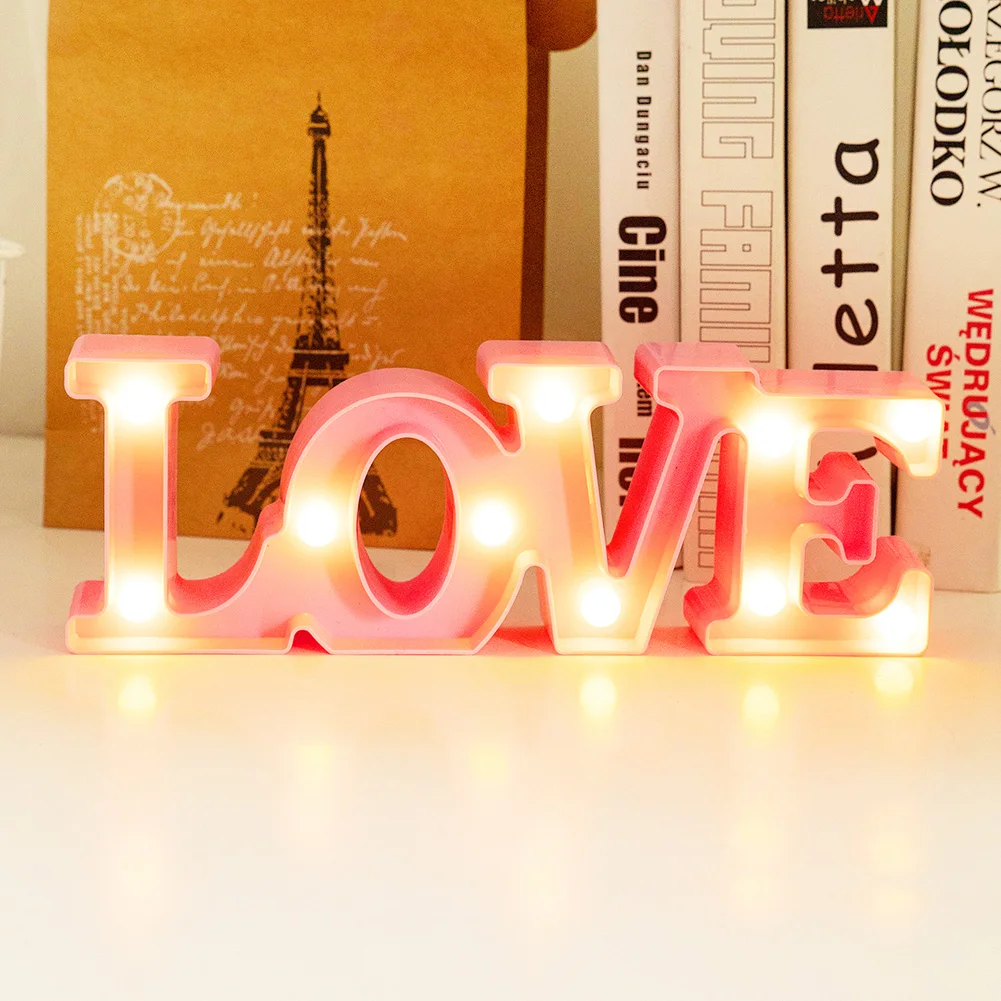 

Светодиодный ночсветильник Love 3D, подарок для детей, игрушка для детской спальни, декоративная лампа для Tolilet, светильник щение