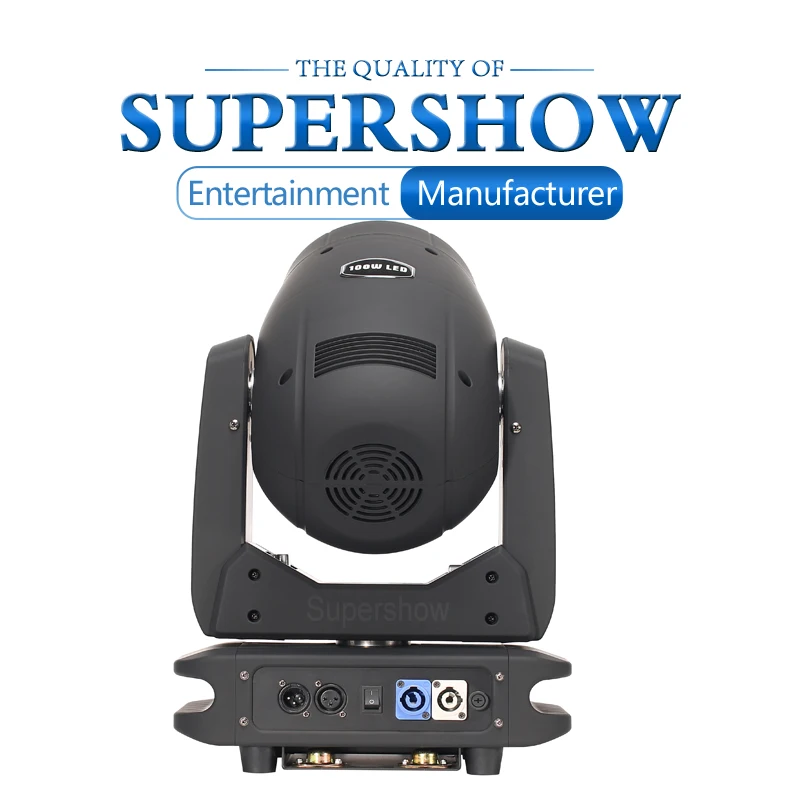 Новый стиль 100 Вт светодиодный Луч Moving головной светильник машина для