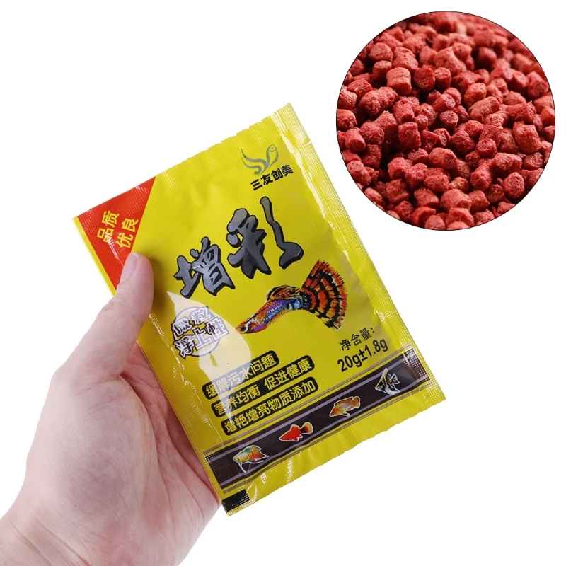 

Aquarium Small Fish Food Tropical Goldfish Healthy Delicious Feed Home Supplies